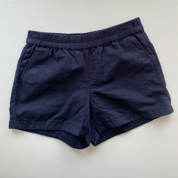 J.crew boardwalk linen blend pull on shorts - Picture 1 of 5